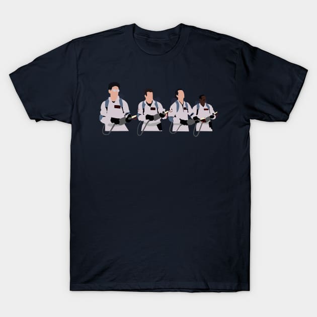 The Ghostbusters - Crew T-Shirt by TheAnchovyman